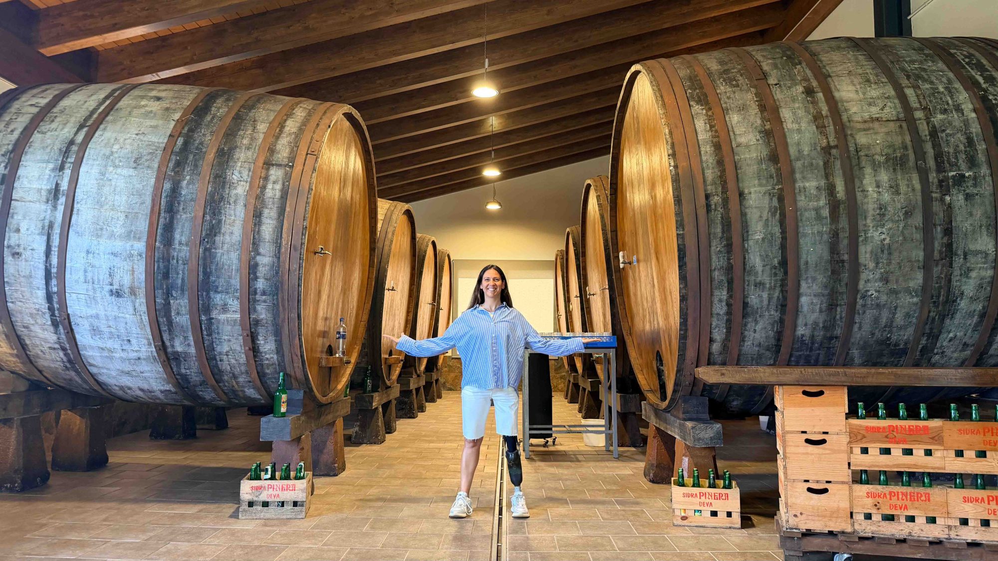 Actividades Accesibles en Gijón visita al llagar piñeda (historia de la sidar)